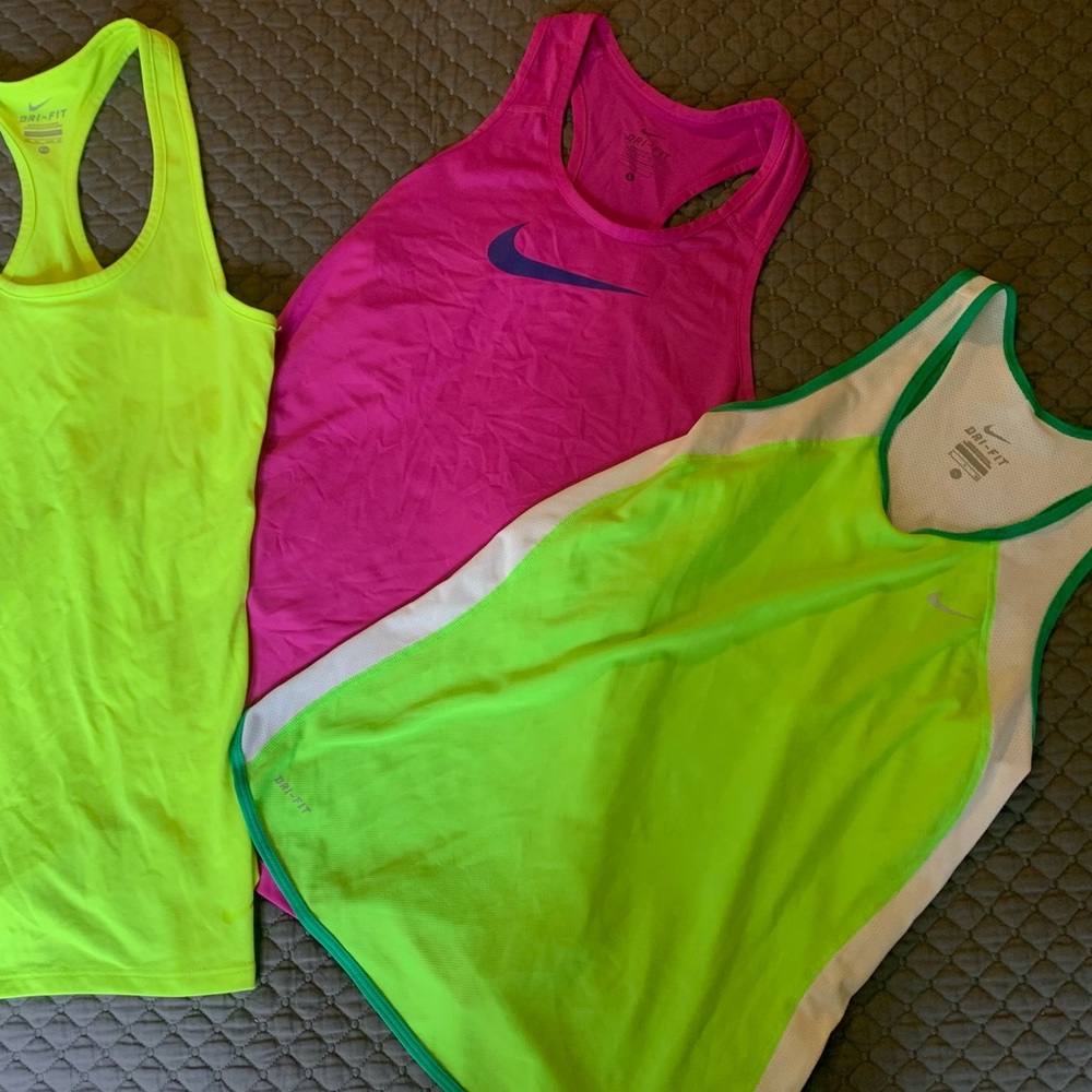 Nike Dri-Fit Tank Bundle (3) L,S,XS